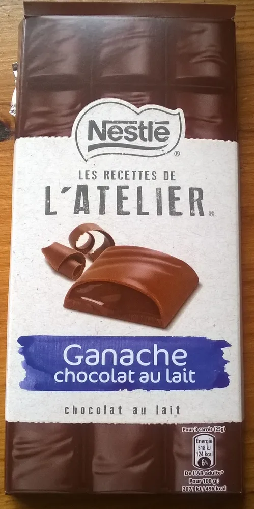 Ganache chocolat au lait