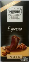 Espresso - Chocolat noir de dégustation au café