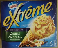 Cône Vanille Amandes caramélisées