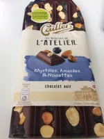 Cailler Schokolade, Chocolat Noir Myrtilles, Amand. ..