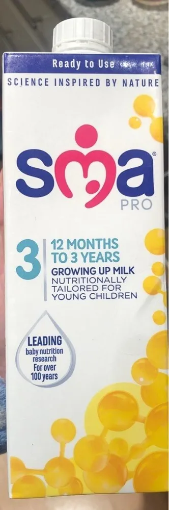 Sma Toddler Ready To Feed Milks 1L