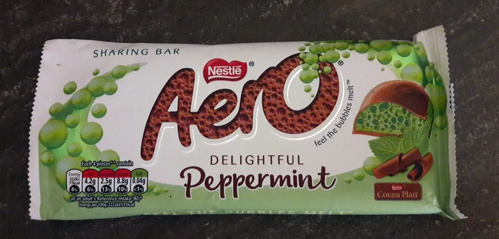 Peppermint Mint Chocolate Sharing Bar