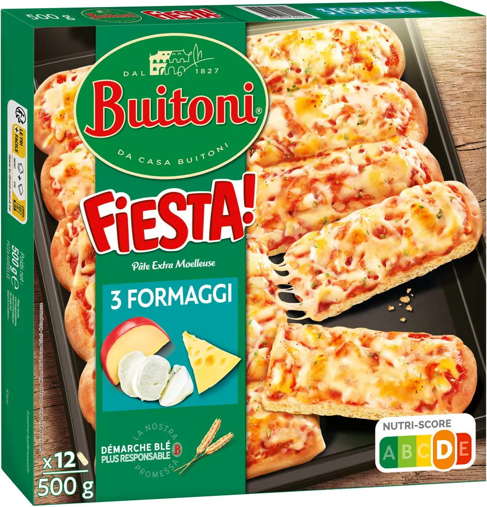 FIESTA pizza surgelée 3 Formaggi