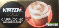 Cappuccino unsweetened taste