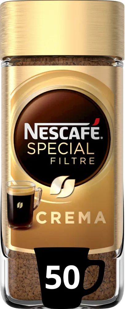 NESCAFÉ SPECIAL FILTRE Fine Créma, Café Soluble, Flacon de 100g