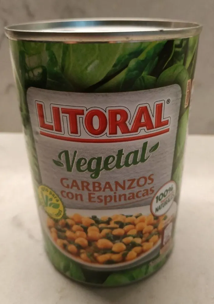 Garbanzos con Espinacas