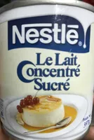 Le lait concentre sucre