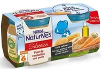 Nestlé Naturnes - Selección Puré De Verduritas Con Pollo - a Partir De 6 Meses - 2 X 200 G