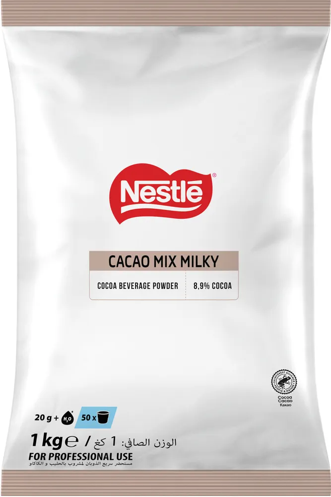 NESTLÉ Cacao Mix Milky - Poche de 1 kg