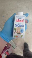 Leche evaporada parcialmente desnatada para salsas