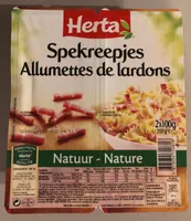 Allumettes de lardons nature