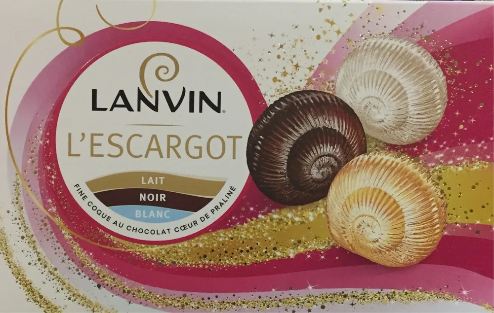 L’escargot lait, noir, blanc