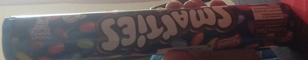 Bonbons smarties de chocolat au lait dragéïfiés