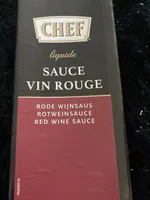 Sauce vin rouge