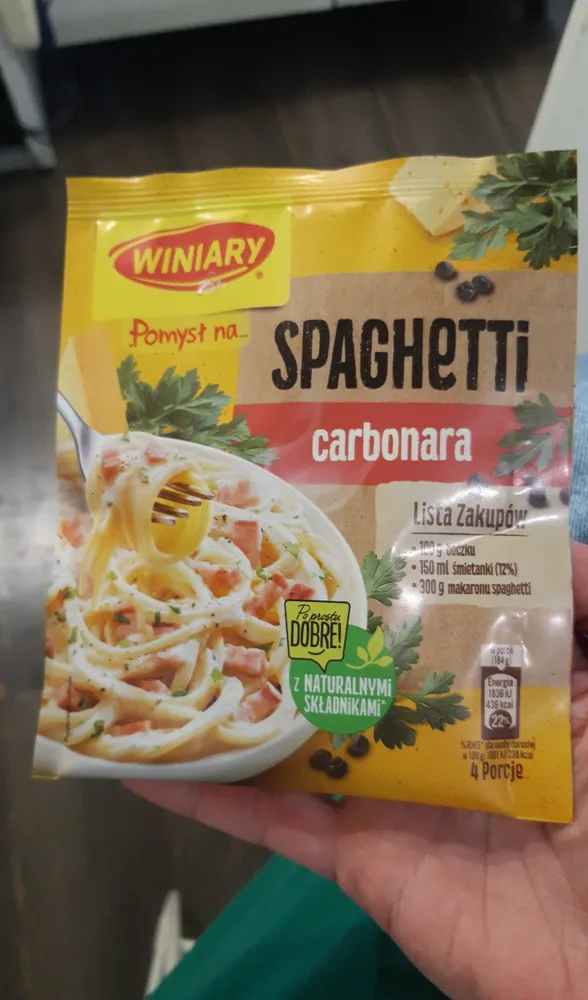 Spaghetti carbonara