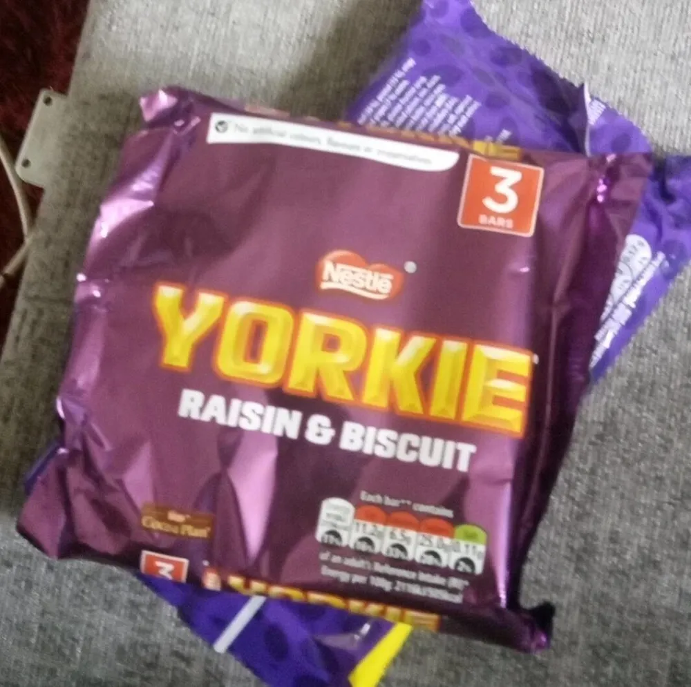 pure A Good Food Good A BARS 3x Nestle Cocoa YORKI