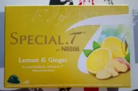 Lemon & Ginger flavoured green