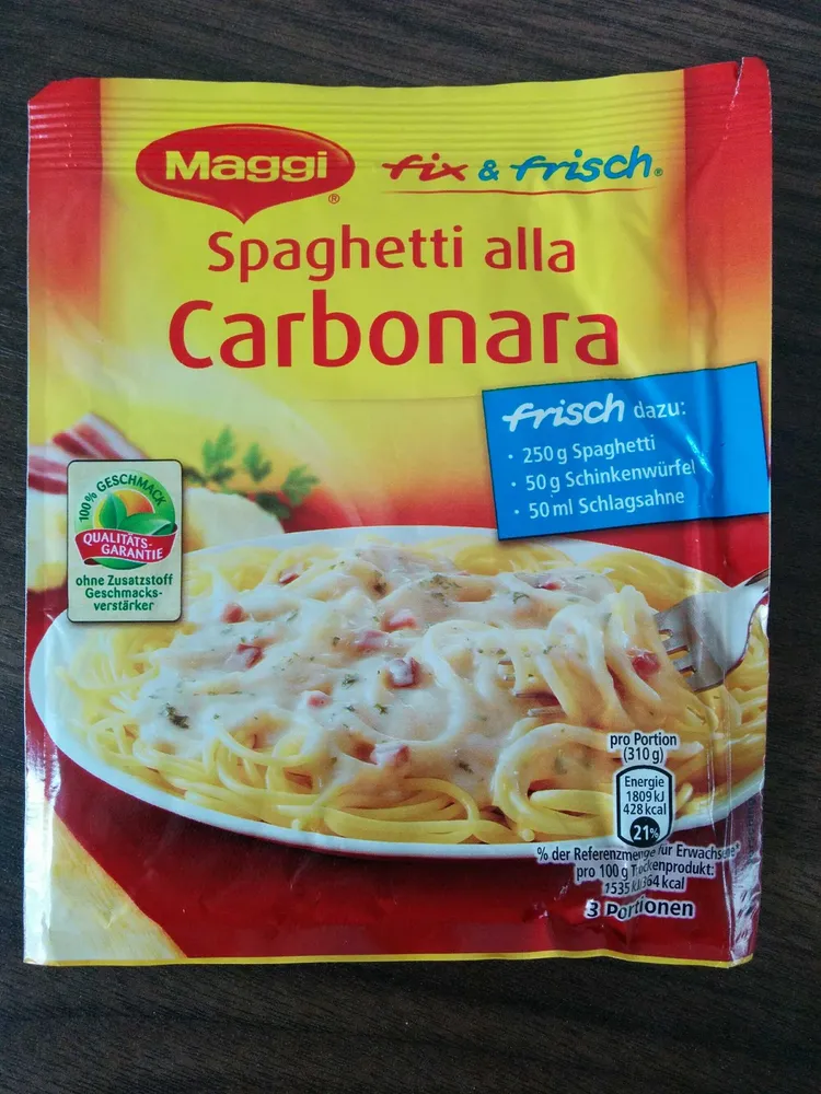 Spaghetti alla Carbonara