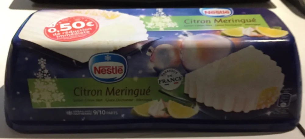 Bûche Citron Meringué