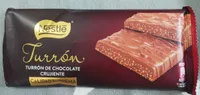 Turrón chocolate crujiente