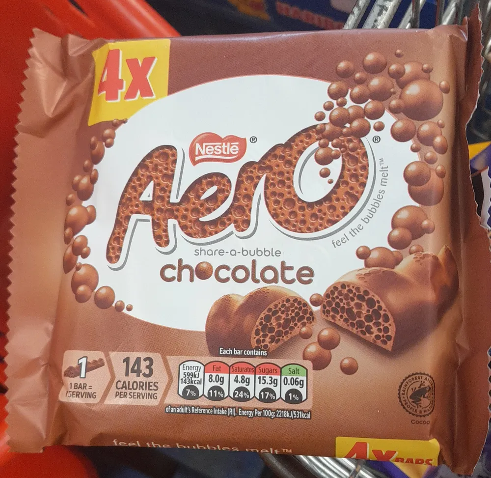 Aero chocolate