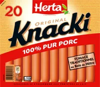 KNACKI Original saucisses pur porc