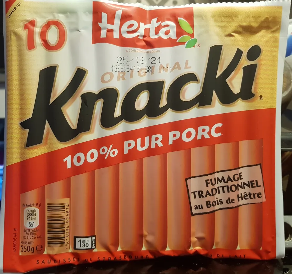 Knacki® Original 100 % Pur Porc