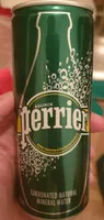 Perrier agua mineral con gas