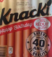 6 Original Knacki, Happy Birthday (Sel Réduit de 25 %)