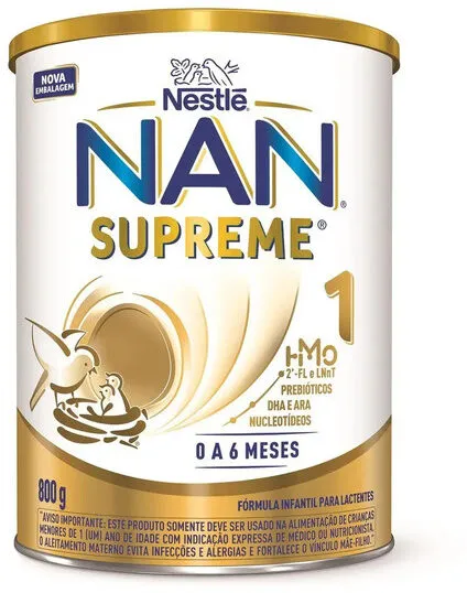 Fórmula Infantil Para Lactentes Nan Supreme 1 Lata 800g