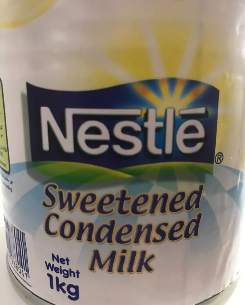 Lait concentré sucré.