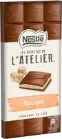 NESTLE L'ATELIER Chocolat au Lait et Nougat 150g