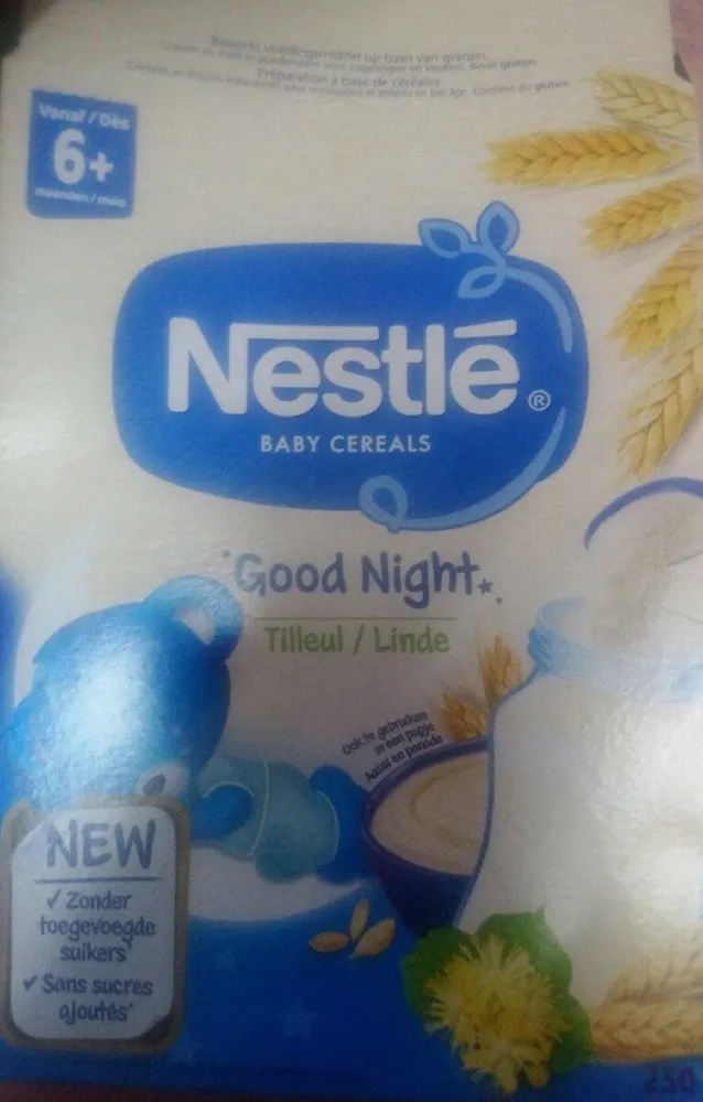 Nestlé baby cereals good night tilleul /linde