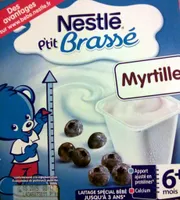 P'tit brassé - Laitage spécial bébé Myrtille