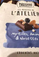 Les recettes de l'atelier: myrtilles, amandes & noisettes