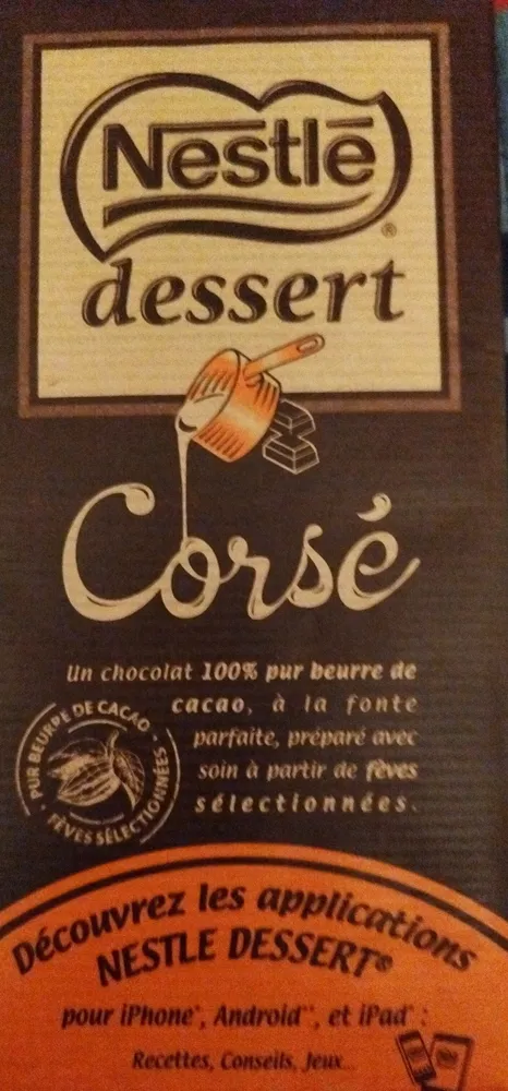 Dessert Corsé