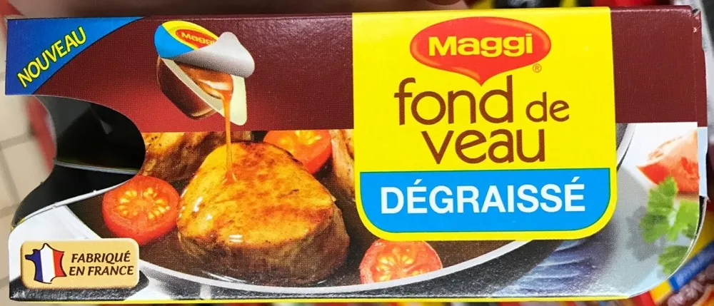 Fond de veau dégraissé