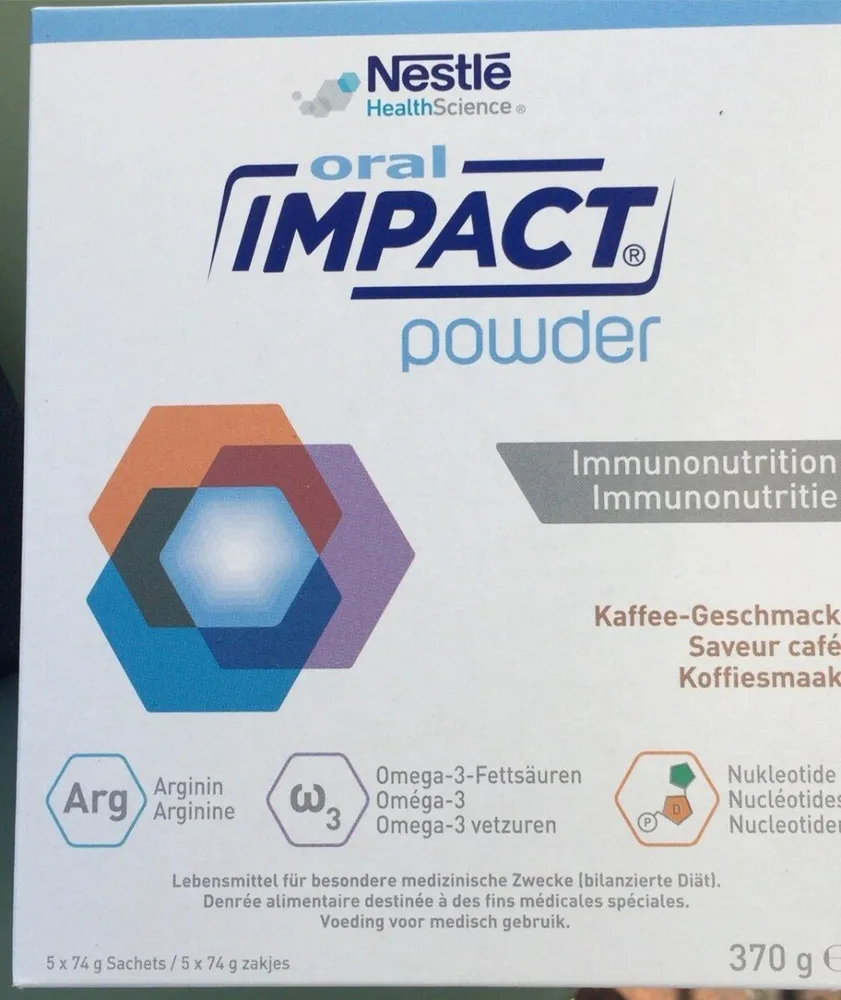 Oral impact powder