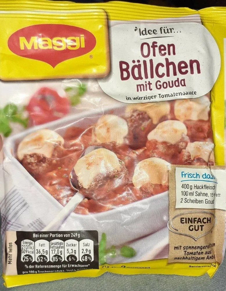 Ofen Bällchen Mit Gouda