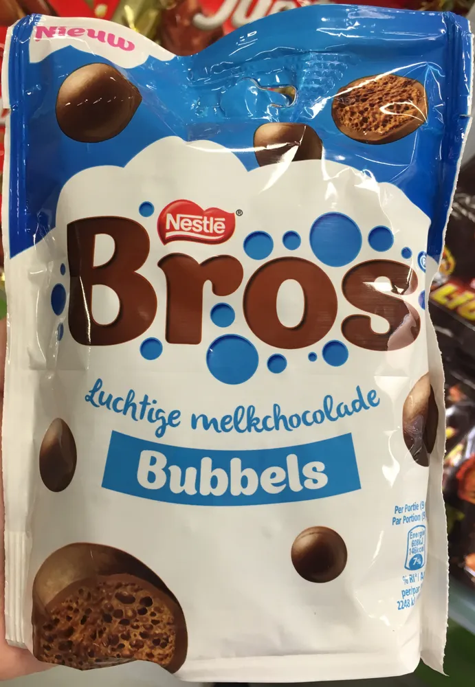 Bros Bubbles Luftige Milchschokolade