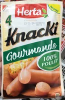 Knacki Gourmande 100% Poulet