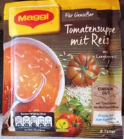 Suppe - Tomatensuppe mit Reis