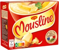 MOUSLINE Purée Nature Format Individuel (4x31,25g)