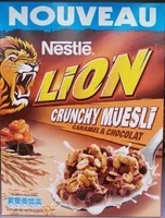 Lion crunchy muesli caramel & chocolat