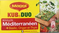 Kub Duo Bouillon Méditerranéen