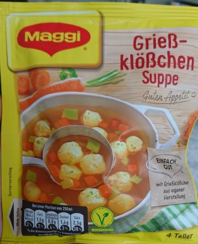 Grießklößchen Suppe