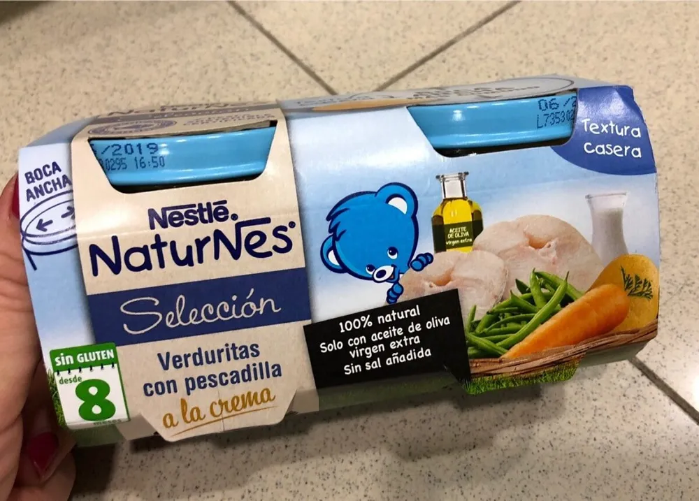 Seleccion Verduritas con pescadilla