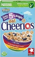 Less Than 5% Sugar OAT CHEERIOS Cereal Box