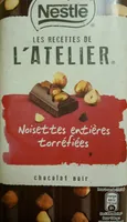 Les Recettes de l'Atelier - Chocolat Noir Noisettes Entières Torréfiées