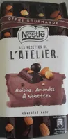 Les Recettes de l'Atelier Raisins, Amandes & Noisettes Chocolat Noir (Offre Gourmande)